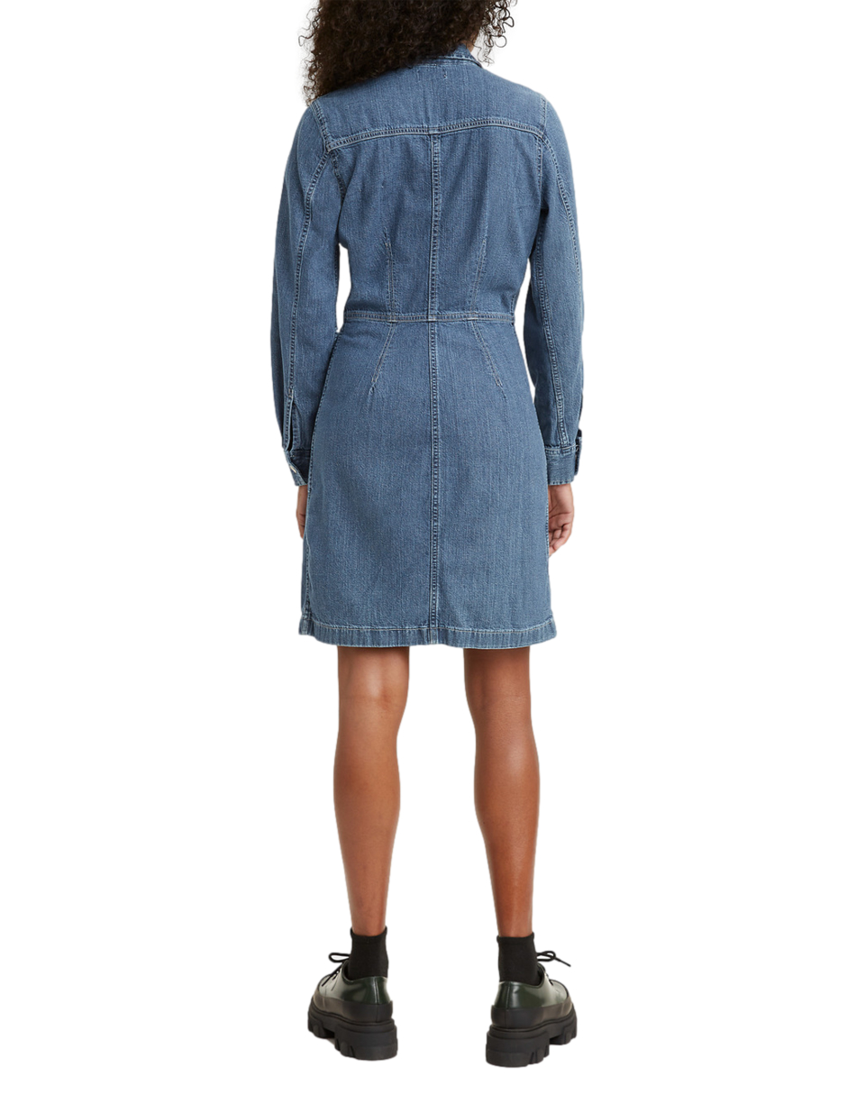 Foto 5 pulgar | Vestido Levi's Ellie Denim Dress