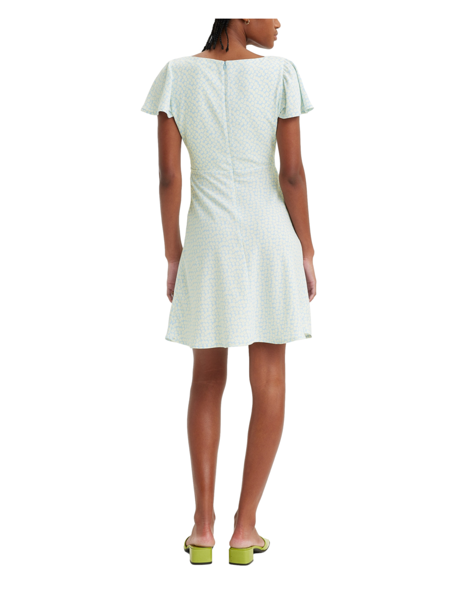 Foto 5 pulgar | Vestido Skylar Flutter Levi's Blanco para Mujer
