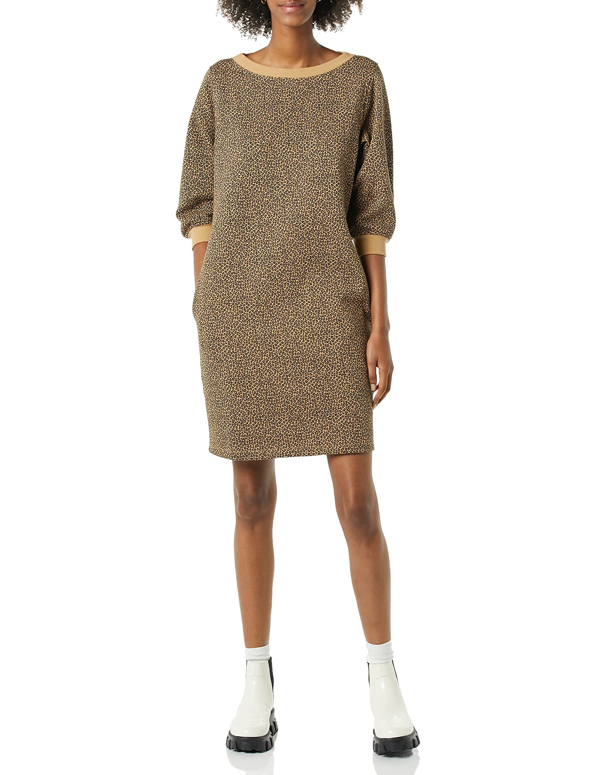 Foto 2 pulgar | Vestido Tipo Sudadera Amazon Essentials Forro Polar con Manga Blusón para Mujer - Venta Internacional