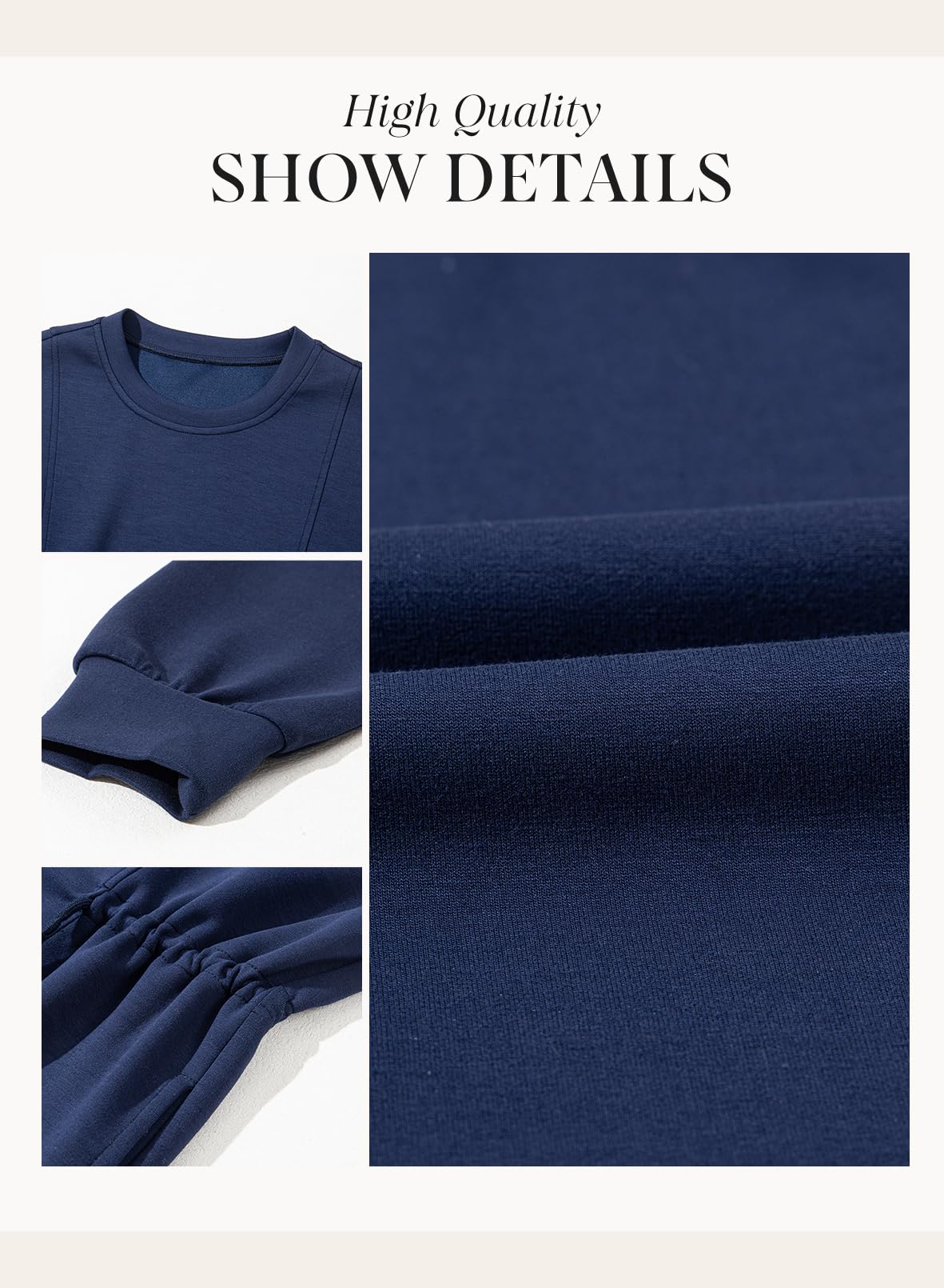 Foto 7 | Minivestido Casual Dokotoo Para Mujer, Cintura Con Cordones, Azul Marino - Venta Internacional.