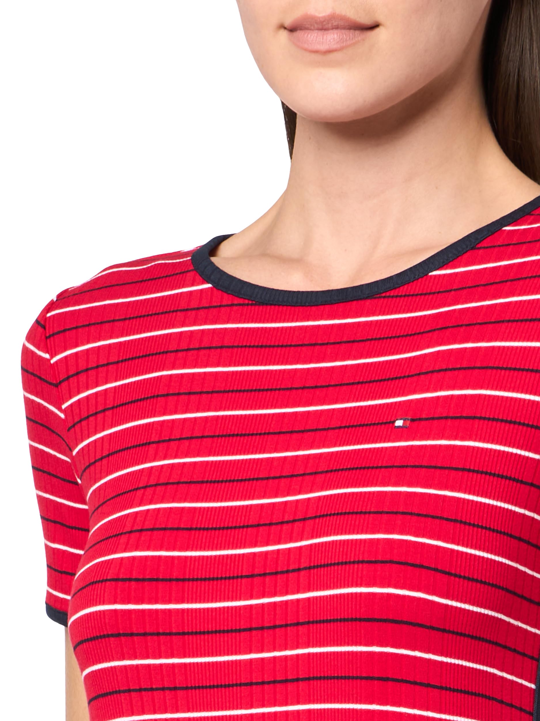 Foto 4 pulgar | Vestido Tommy Hilfiger Soft Everyday Sport Scarlet Multi Mujer - Venta Internacional.