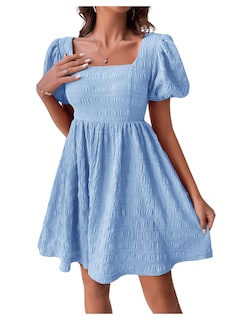 Foto 1 | Vestido Soly Hux Azul Claro pra Mujer - Venta Internacional