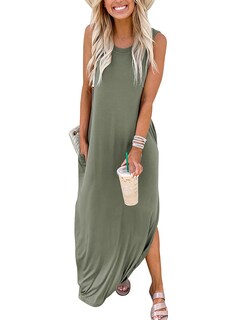 Foto 3 | Vestido Anrabess Casual Holgado sin Mangas - Venta Internacional
