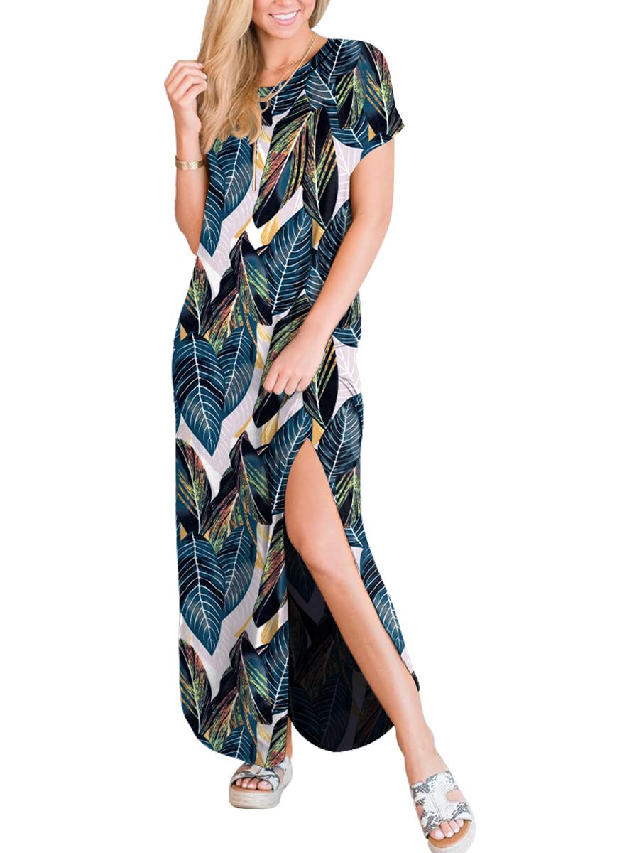 Foto 4 pulgar | Vestido Anrabess Casual Holgado Maxi Beach - Venta Internacional