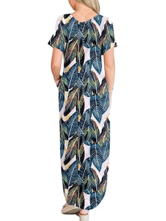 Foto 4 | Vestido Anrabess Casual Holgado Maxi Beach - Venta Internacional