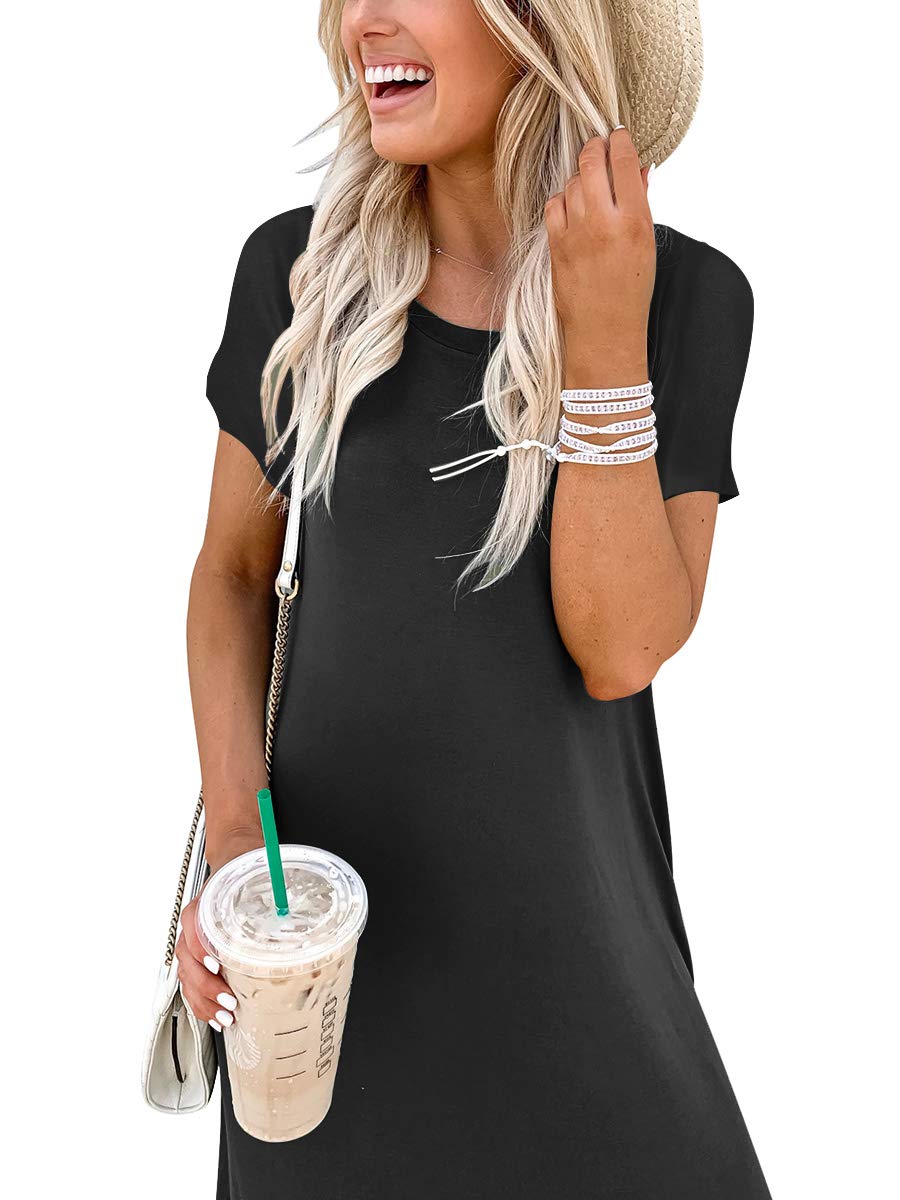 Foto 7 pulgar | Vestido Anrabess Casual Maxi Beach Negro - Venta Internacional