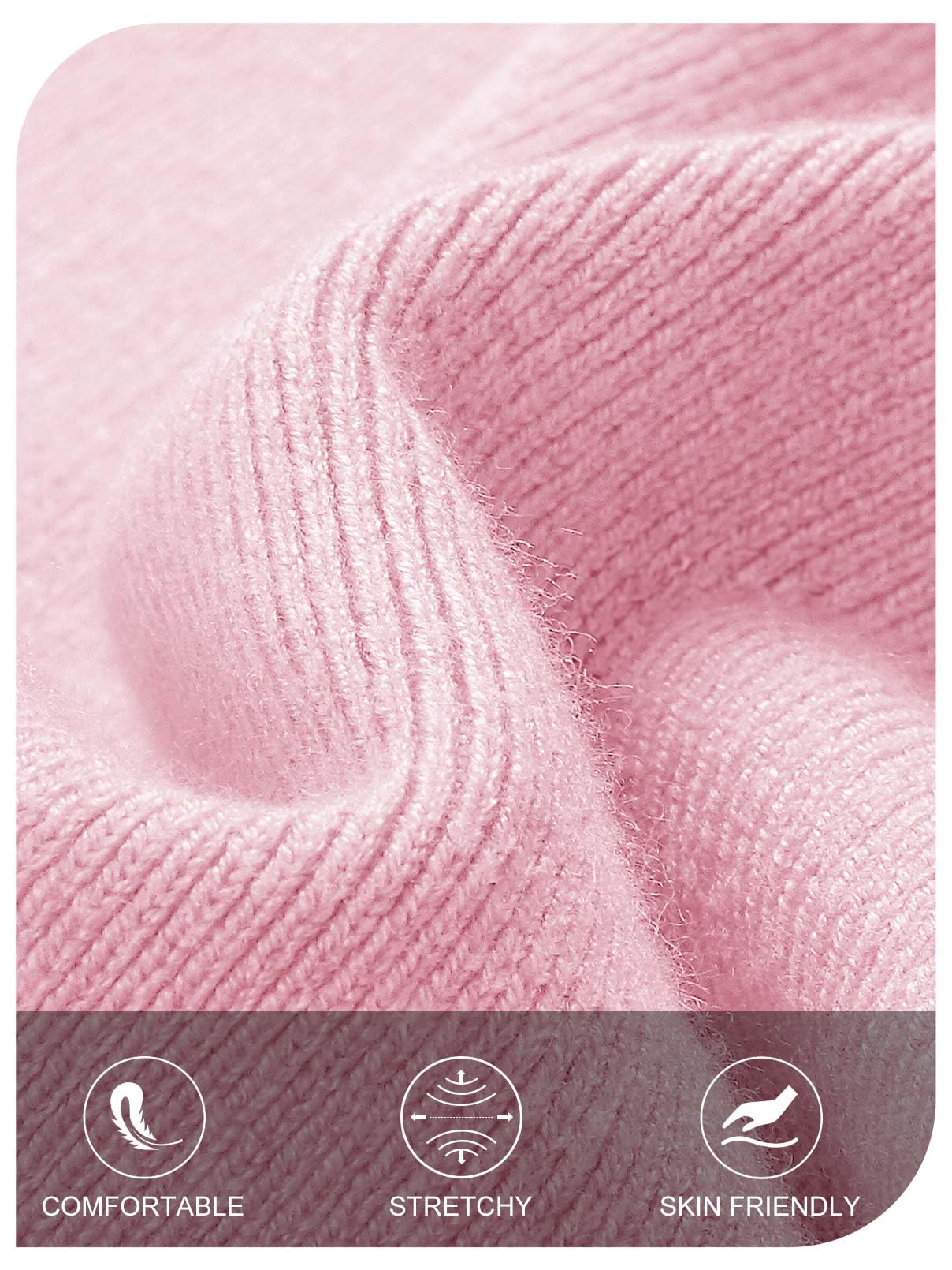 Foto 6 pulgar | Vestido Merokeety con Hombros Descubiertos Rosa para Mujer - Venta Internacional