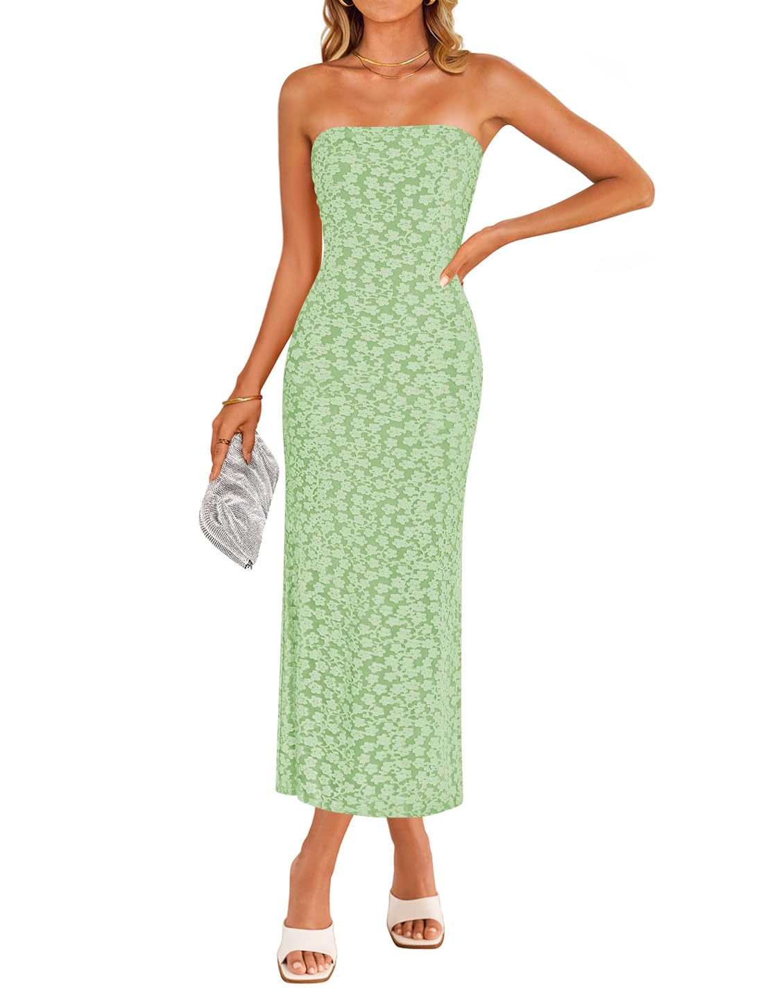 Vestido Ajustado Zesica 2025 Para Verano, Estilo Bohemio Y Floral, Con Hombros Descubiertos - Venta Internacional.