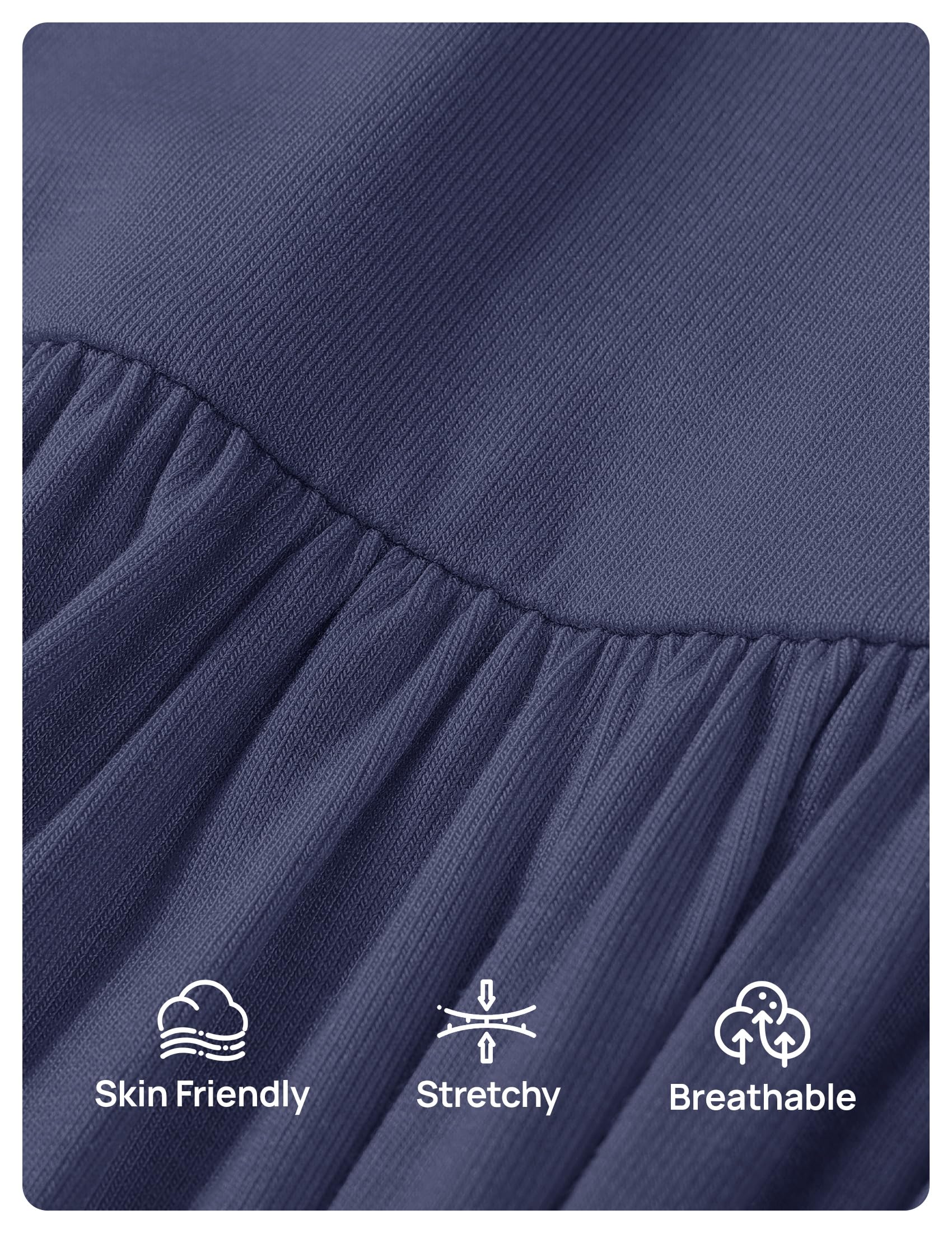 Foto 7 pulgar | Vestido Largo Zesica Con Hombros Descubiertos Para Verano 2025 Para Mujer - Venta Internacional.