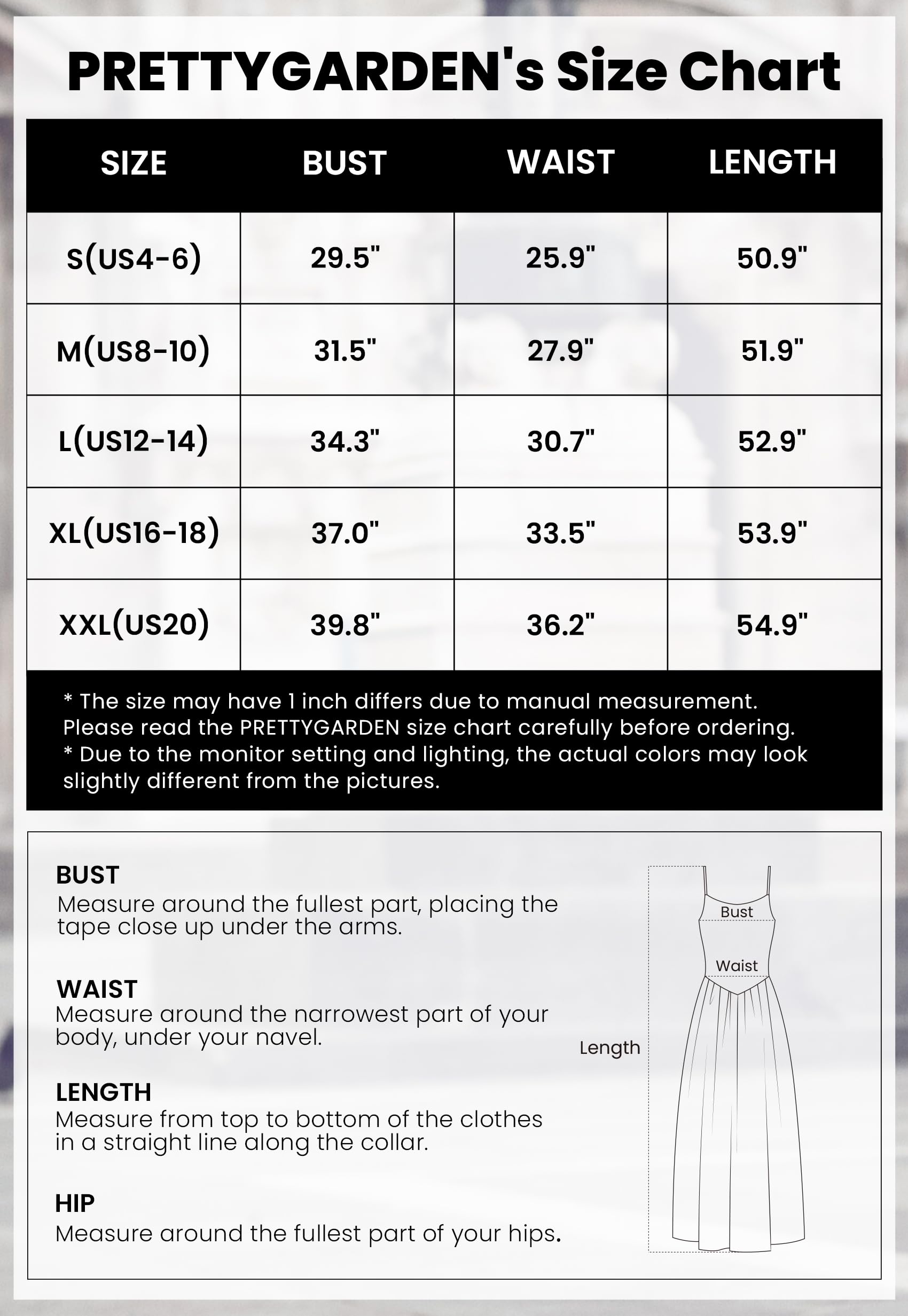 Foto 7 pulgar | Vestido Largo Prettygarden Para Mujer, Estampado, Verano 2025, Blanco - Venta Internacional.
