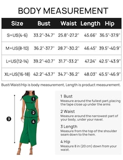 Foto 7 | Vestido De Verano Zesica 2025 Para Mujer, Cuello Alto, Ajustado, Verde - Venta Internacional.