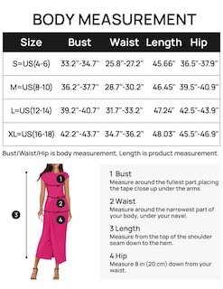 Foto 7 | Vestido Ajustado Zesica 2025 De Verano Para Mujer, Elegante, Color Rosa S - Venta Internacional.