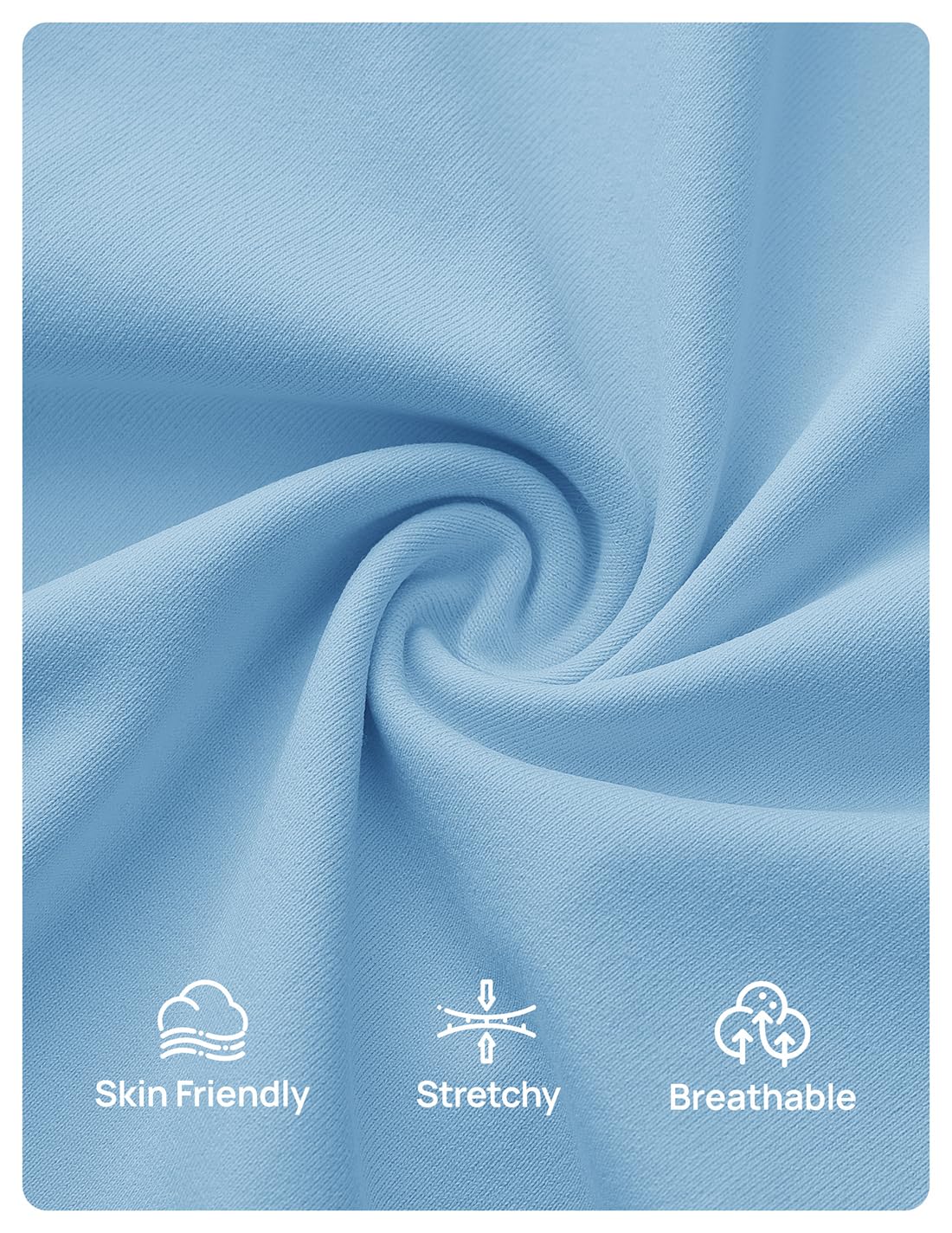 Foto 8 pulgar | Vestido Largo De Verano Zesica Sin Mangas Con Hombros Descubiertos, Azul Claro - Venta Internacional.