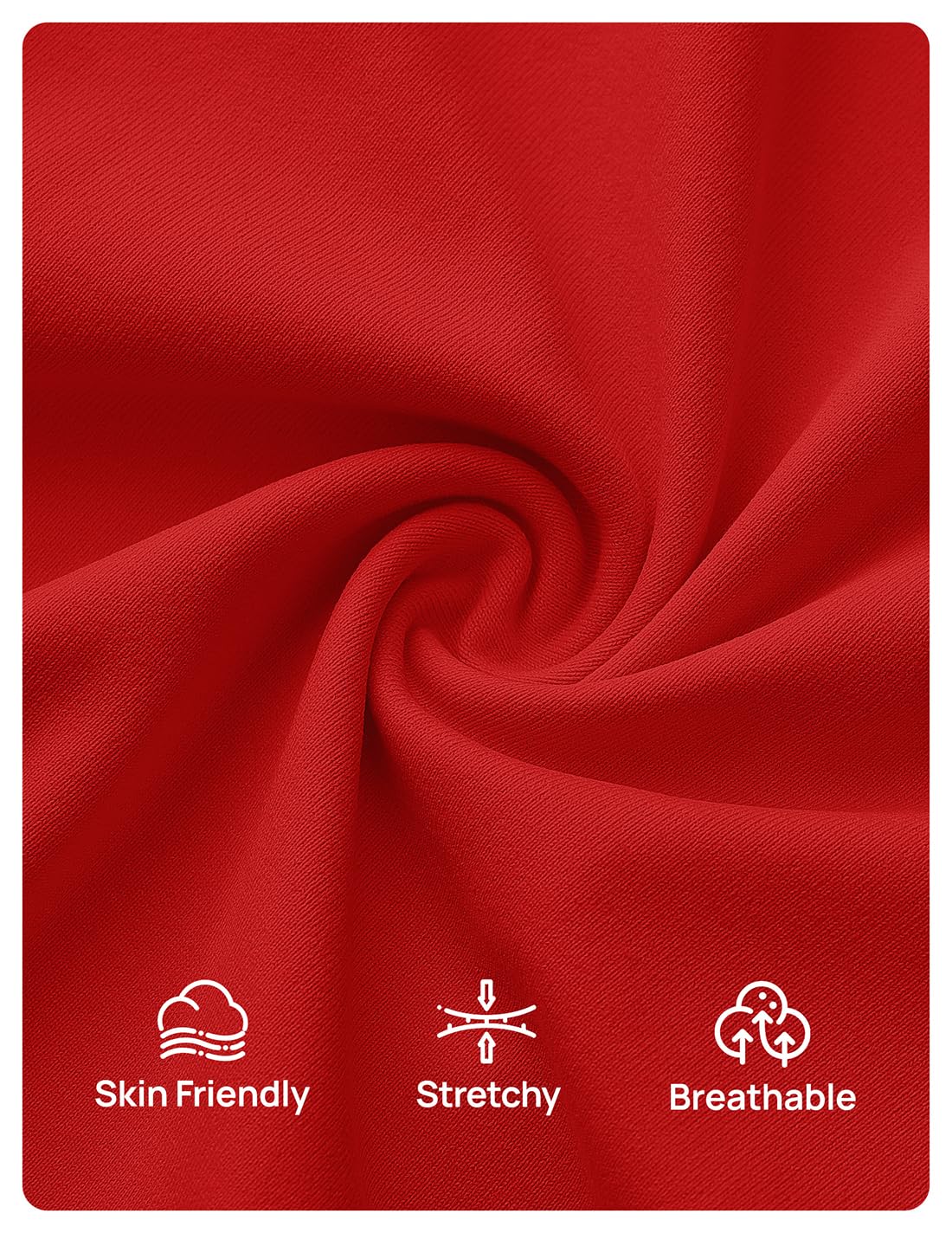 Foto 7 | Vestido Largo Zesica Summer Con Hombros Descubiertos, Sin Mangas, Rojo S - Venta Internacional.