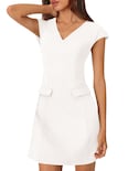 Vestido Merokeety Beige para Mujer - Venta Internacional