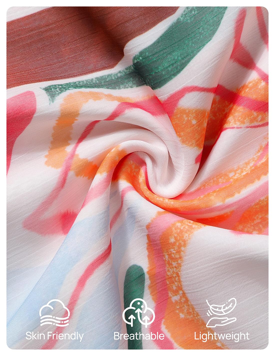 Foto 7 pulgar | Vestido Midi Zesica 2025 Con Estampado Floral De Verano, Cuello En V Y Cinturón Para Mujer - Venta Internacional.