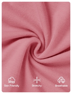 Foto 6 | Vestido Zesica Para Mujer, Verano 2025, Casual, Manga Ondulada, Rosa - Venta Internacional.