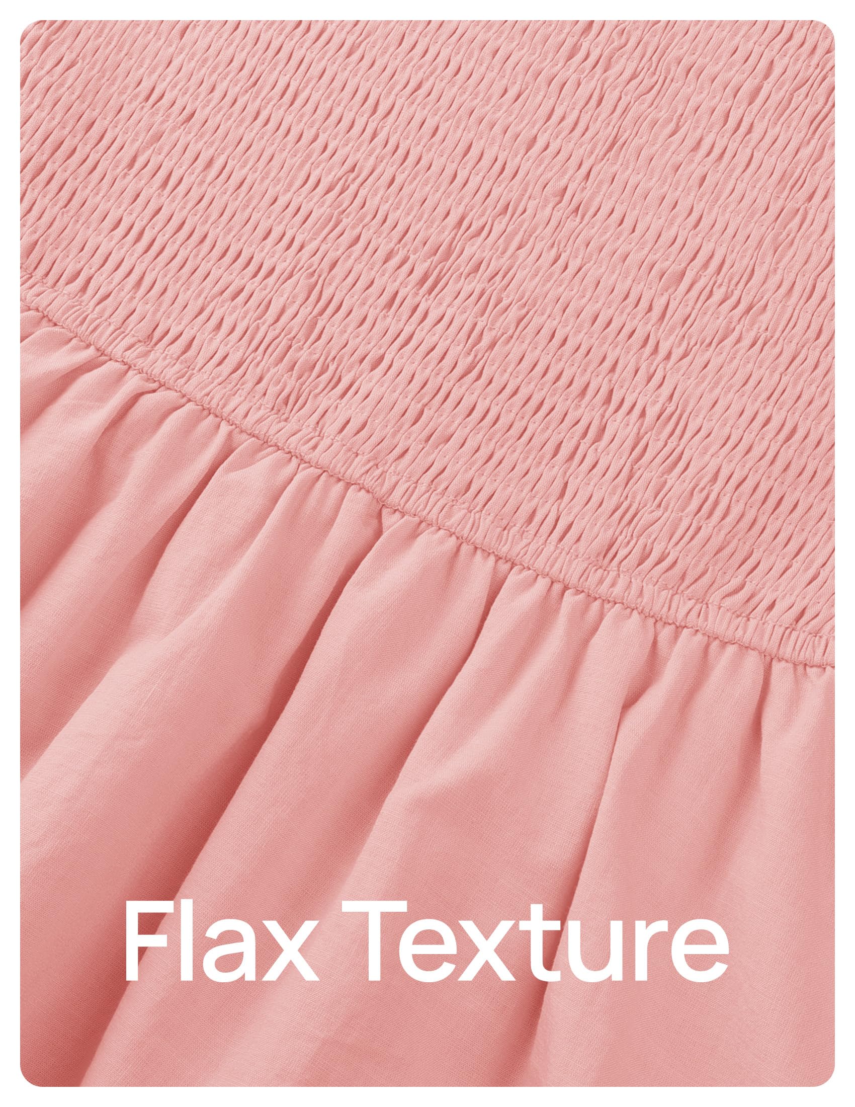 Foto 7 pulgar | Vestido Largo Zesica Sin Tirantes Rosa - Venta Internacional