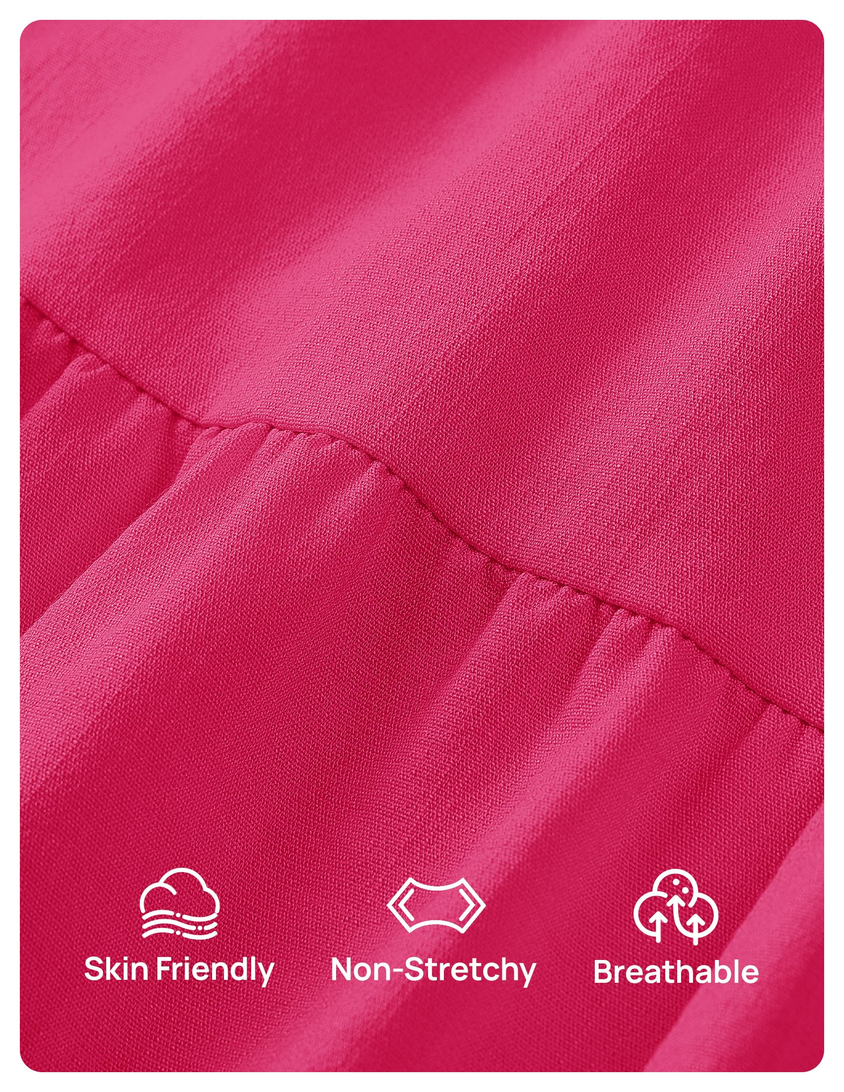 Foto 8 pulgar | Vestido Zesica 2025, Estilo Bohemio, Bordado, Rosa De Vacaciones, Talla L - Venta Internacional.