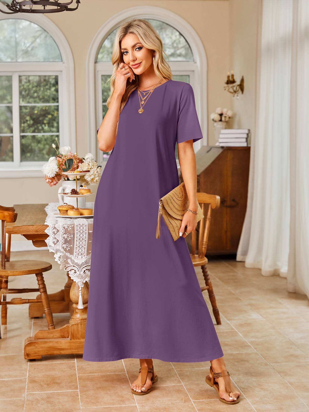 Foto 7 pulgar | Vestido Merokeety para Mujer-Venta Internacional