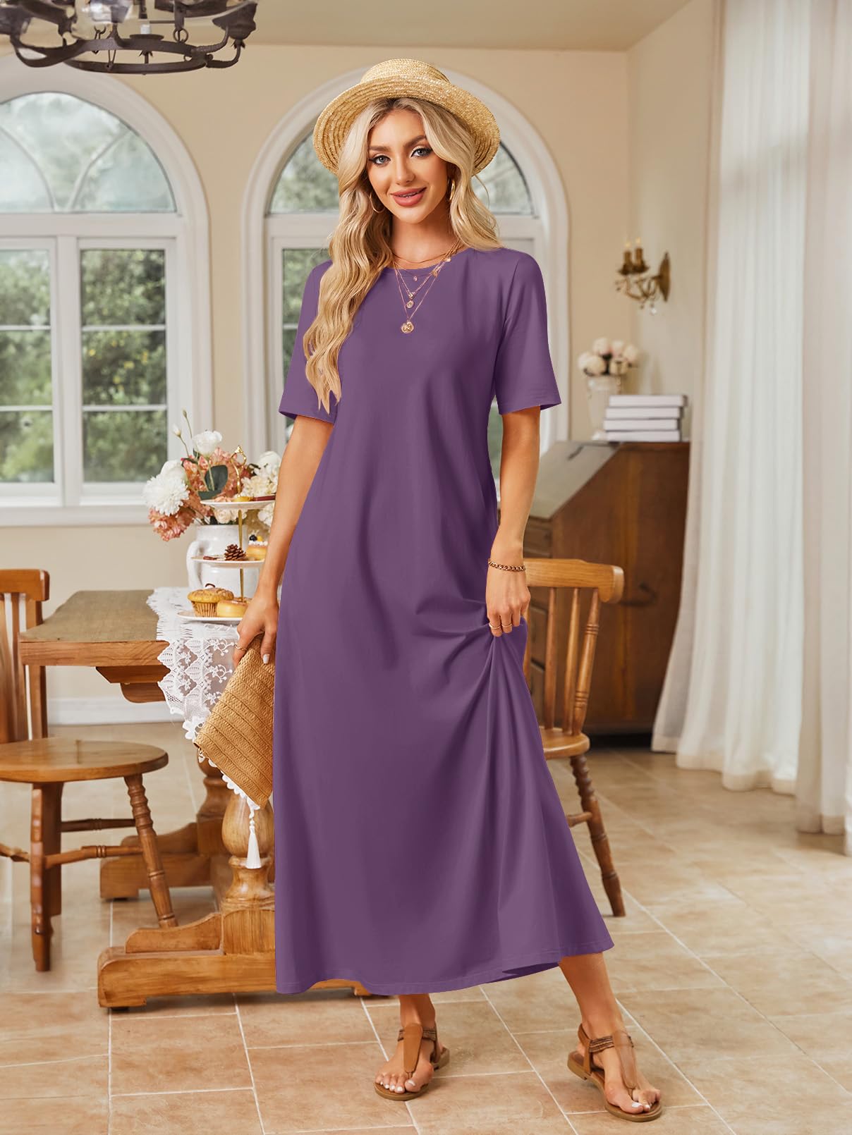 Foto 8 pulgar | Vestido Merokeety para Mujer-Venta Internacional