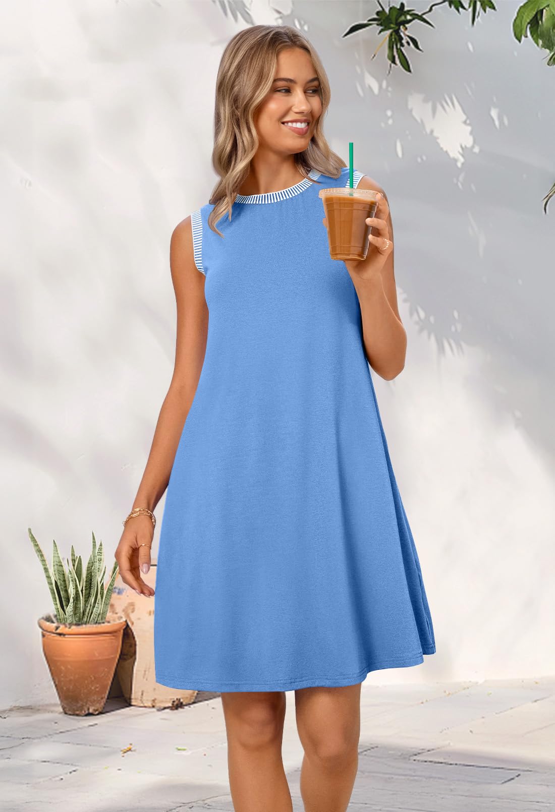 Foto 7 pulgar | Vestido Casual Merokeety 2025 Verano Primavera Para Mujer - Venta Internacional.