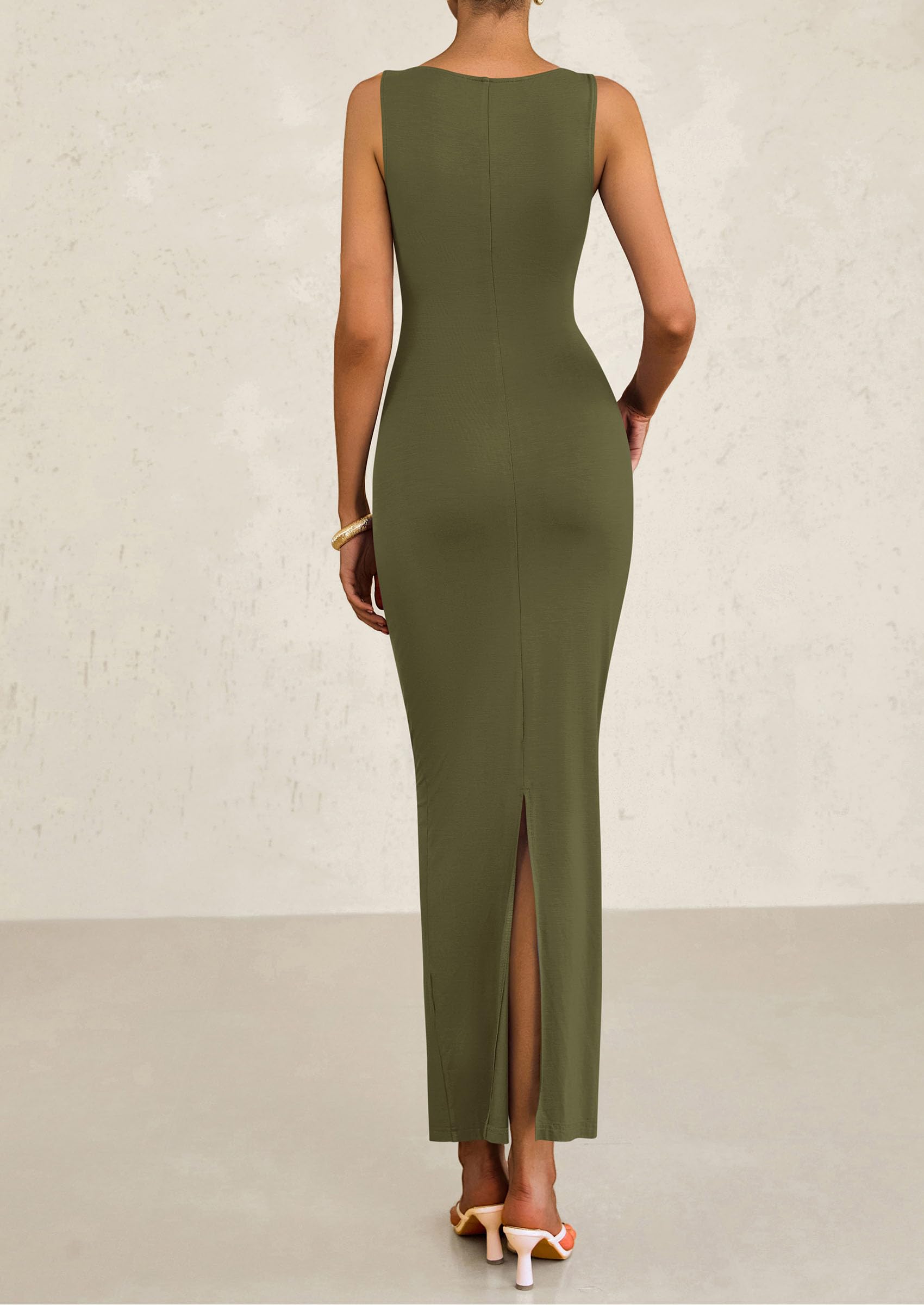 Foto 2 | Vestido Ajustado Sin Mangas Prettygarden Para Mujer, Verano 2025 - Venta Internacional.