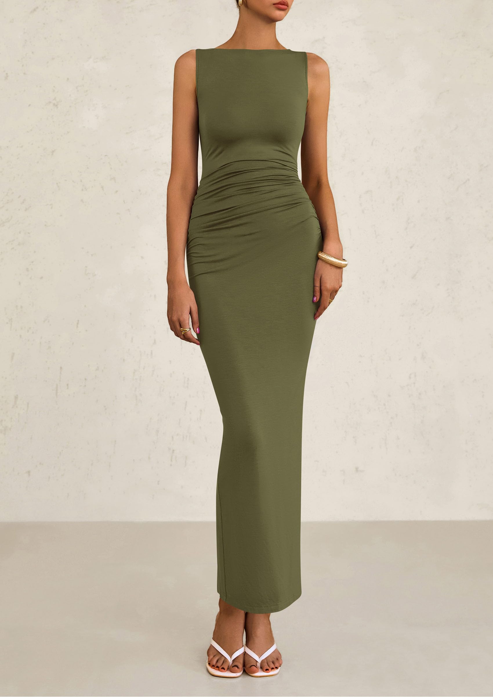 Foto 4 pulgar | Vestido Ajustado Sin Mangas Prettygarden Para Mujer, Verano 2025 - Venta Internacional.