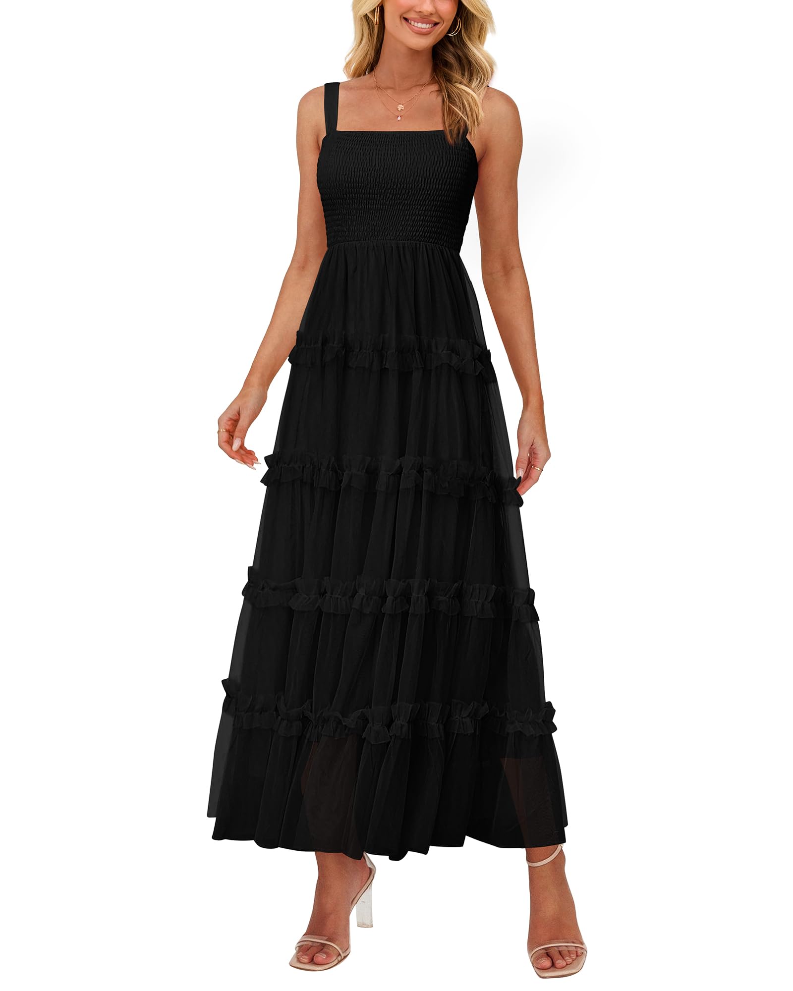 Foto 2 pulgar | Vestido Prettygarden sin Mangas para Mujer - Venta Internacional