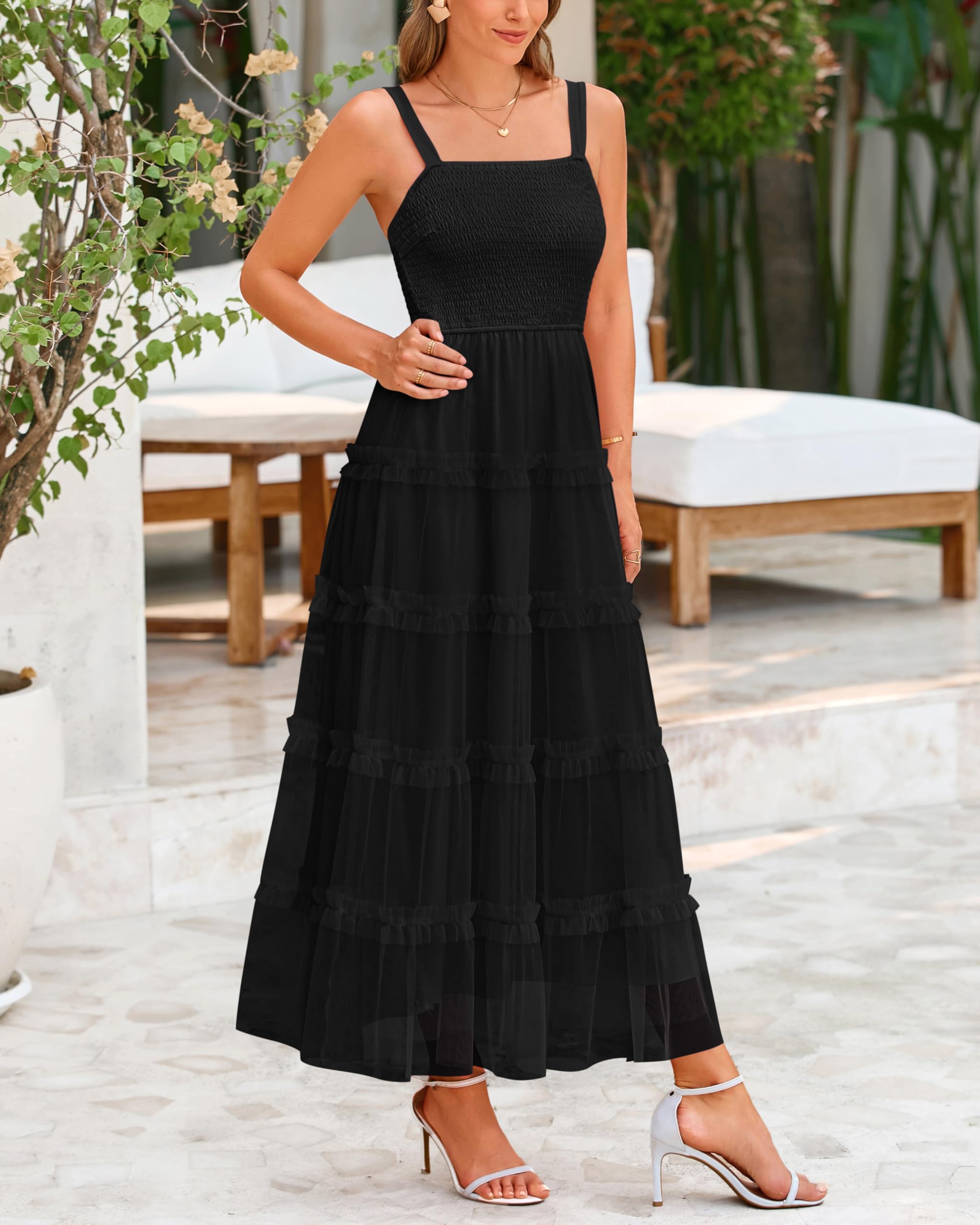 Foto 8 pulgar | Vestido Prettygarden sin Mangas para Mujer - Venta Internacional