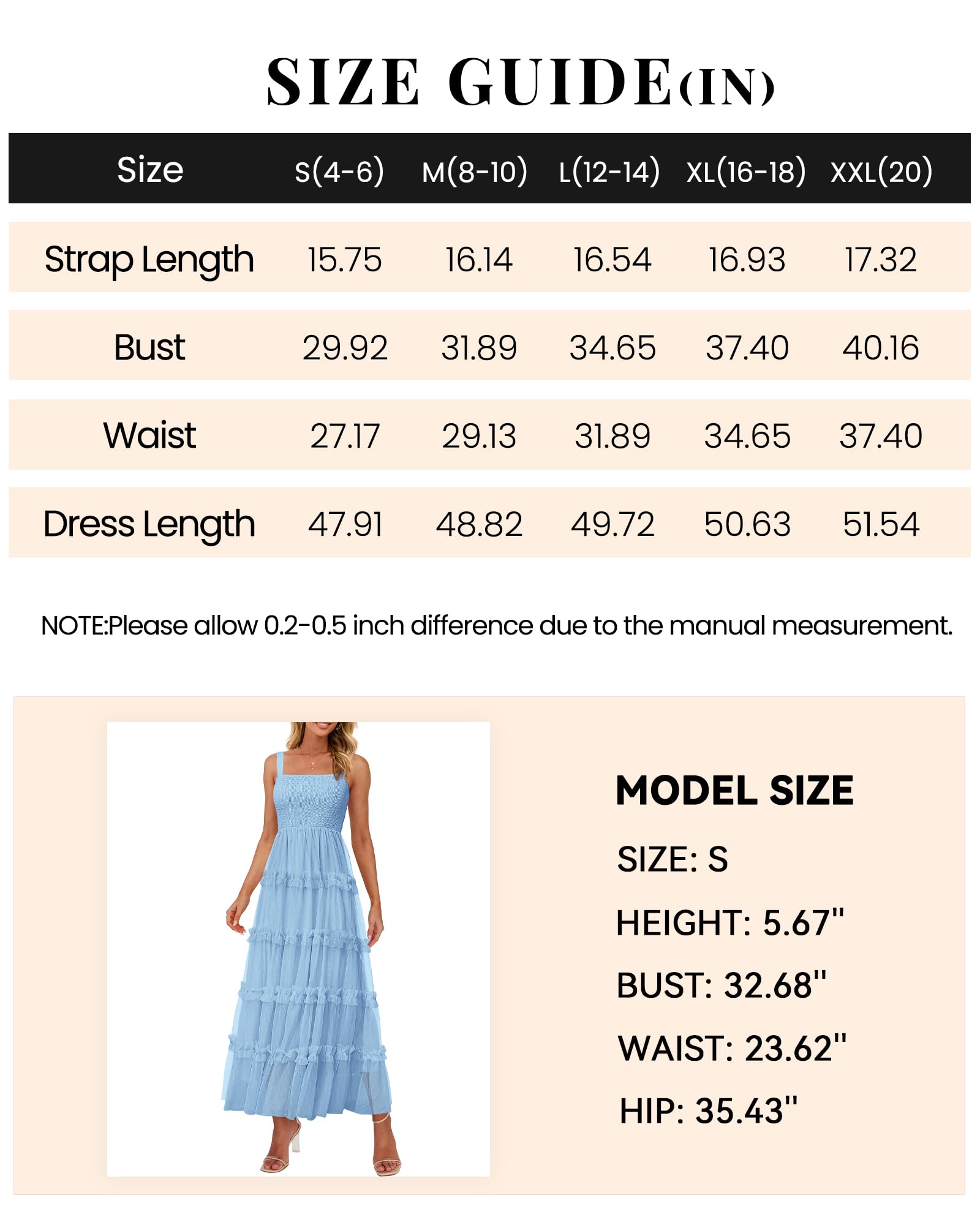 Foto 7 pulgar | Vestido Prettygarden de Verano para Mujer - Venta Internacional