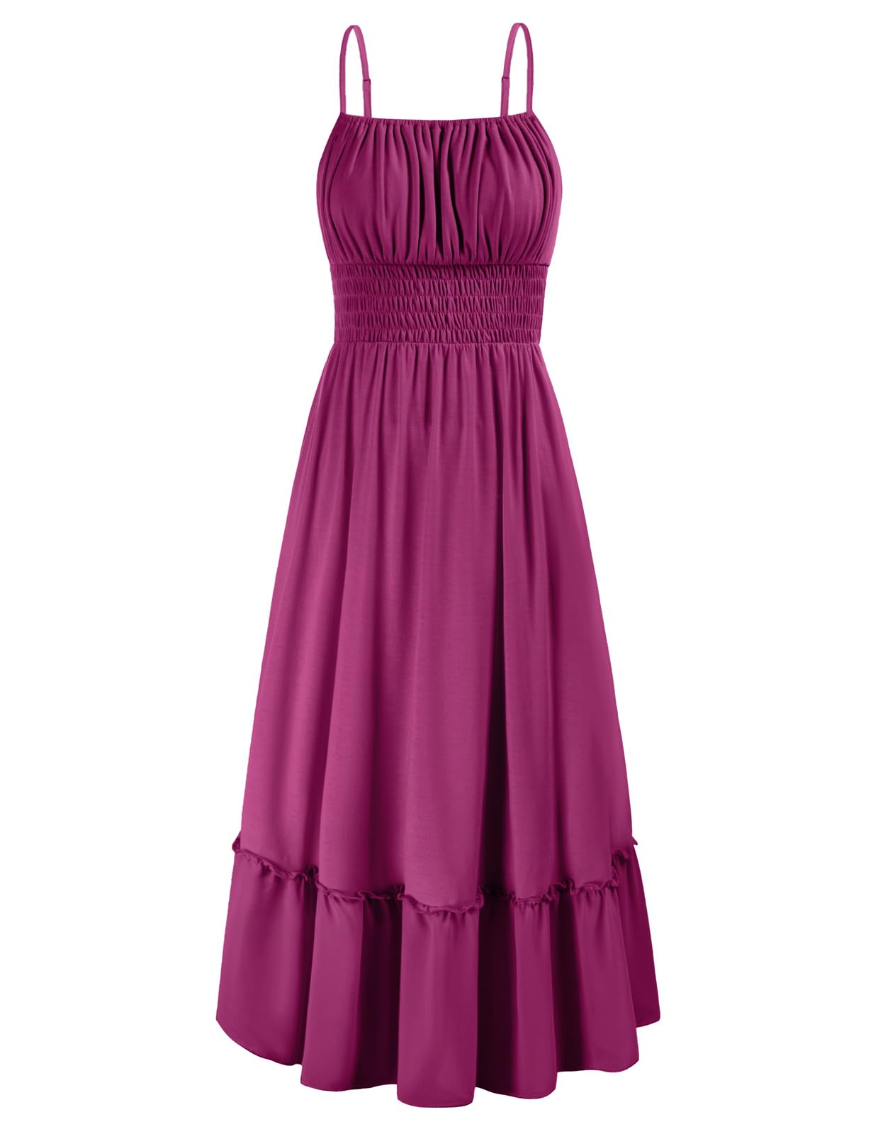 Foto 2 pulgar | Vestido Grace Karin Para Mujer, Verano 2025, Bohemio, Maxi Morado Y Rojo, Xxl - Venta Internacional.