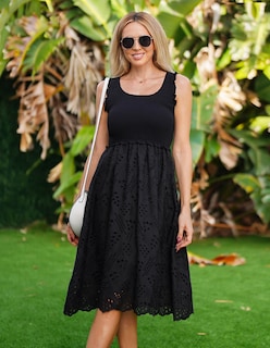 Foto 3 | Vestido Grace Karin 2025, Casual, Bordado, Negro, Talla L - Venta Internacional.