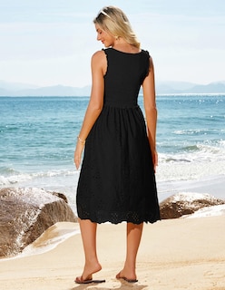 Foto 4 | Vestido Grace Karin 2025, Casual, Bordado, Negro, Talla L - Venta Internacional.