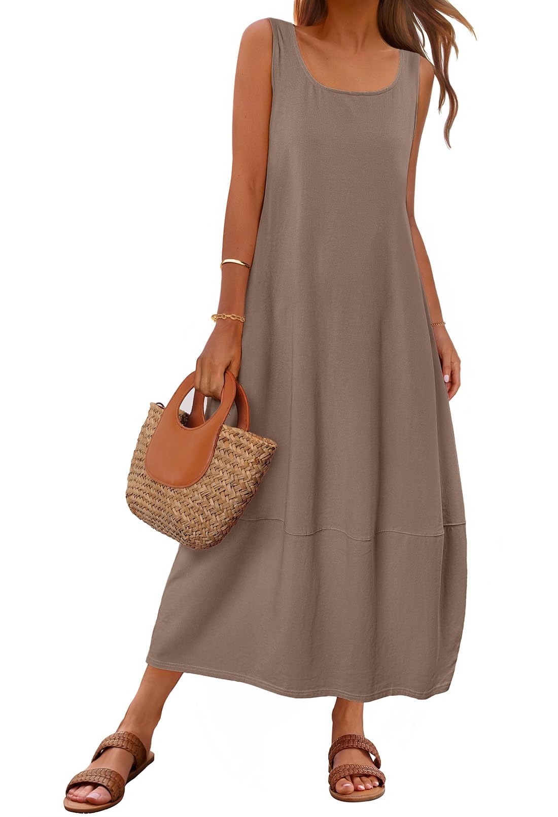 Foto 2 pulgar | Vestido Casual Maxi De Verano Merokeety 2025 Para Mujer - Venta Internacional.