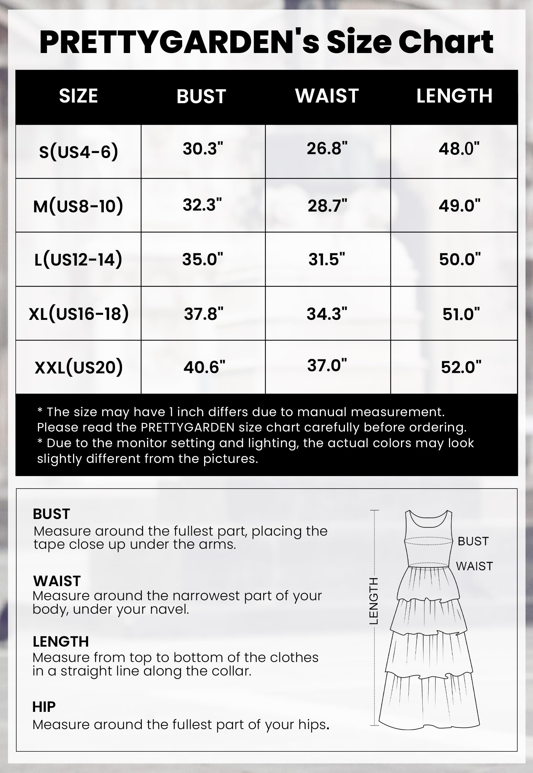 Foto 7 pulgar | Vestido Midi Prettygarden Para Mujer, Verano 2025, Sin Mangas - Venta Internacional.