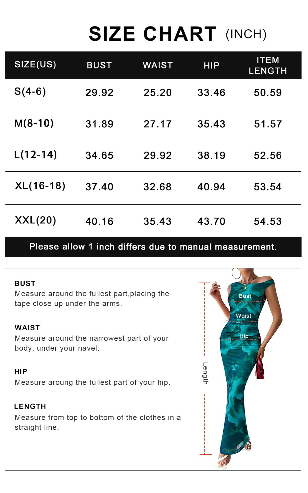 Foto 7 pulgar | Vestido Largo Ajustado Prettygarden Con Estampado Floral Para Mujer - Venta Internacional.