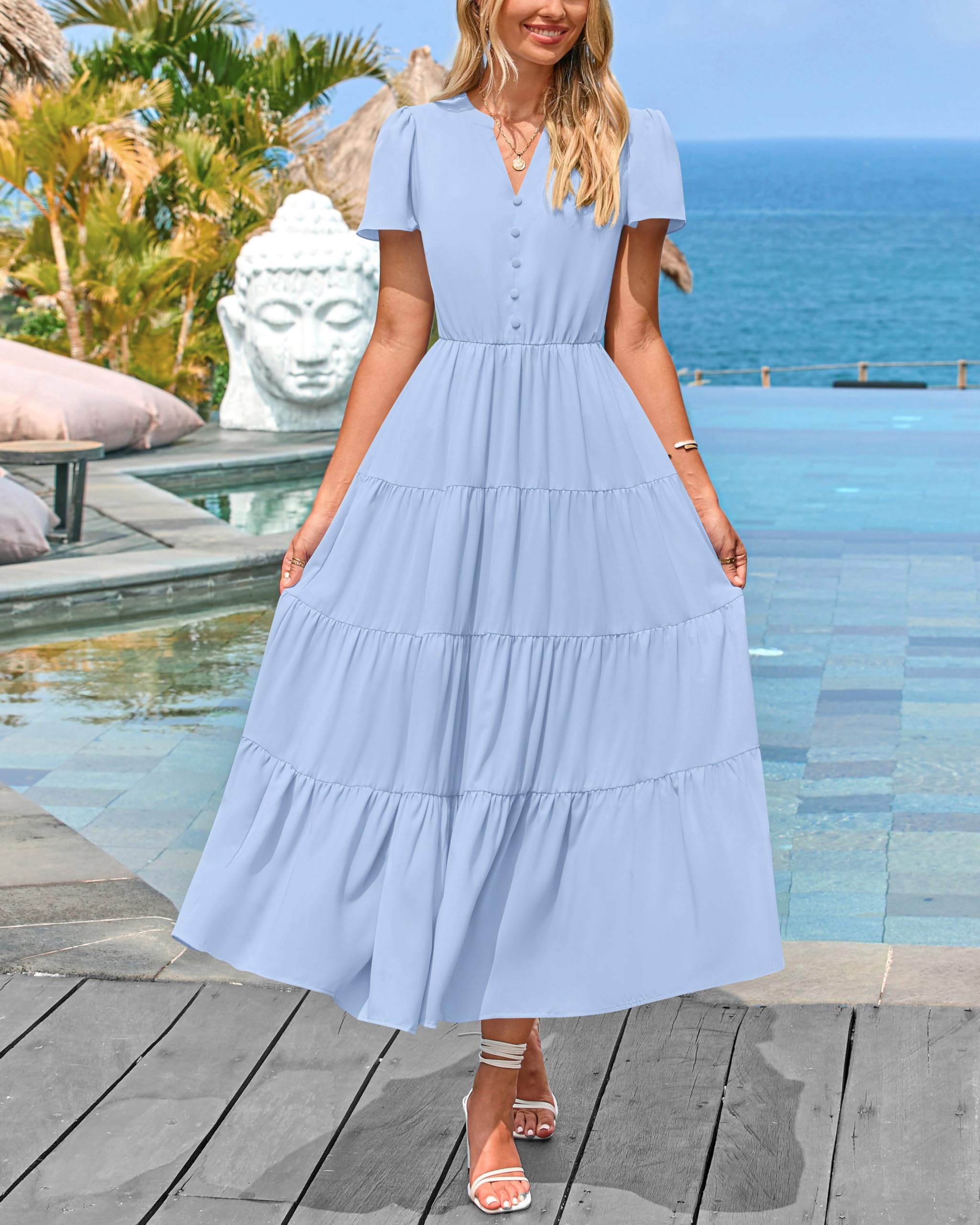 Foto 4 pulgar | Vestido Prettygarden para Mujer-Venta Internacional
