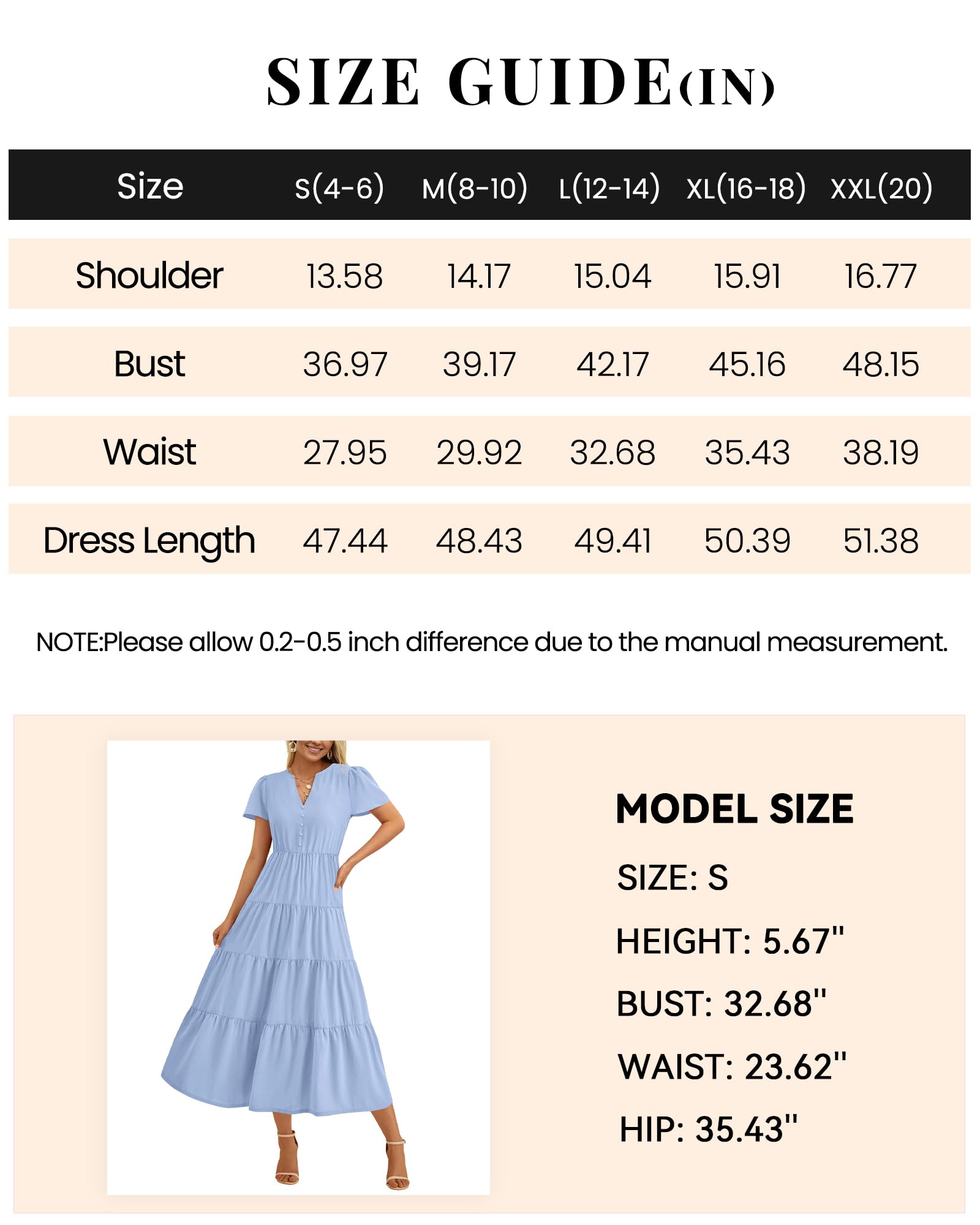 Foto 6 | Vestido Prettygarden para Mujer-Venta Internacional