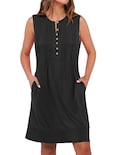 Vestido Anrabess | Vestidos De Verano Para Mujer, Color Negro - Venta Internacional.