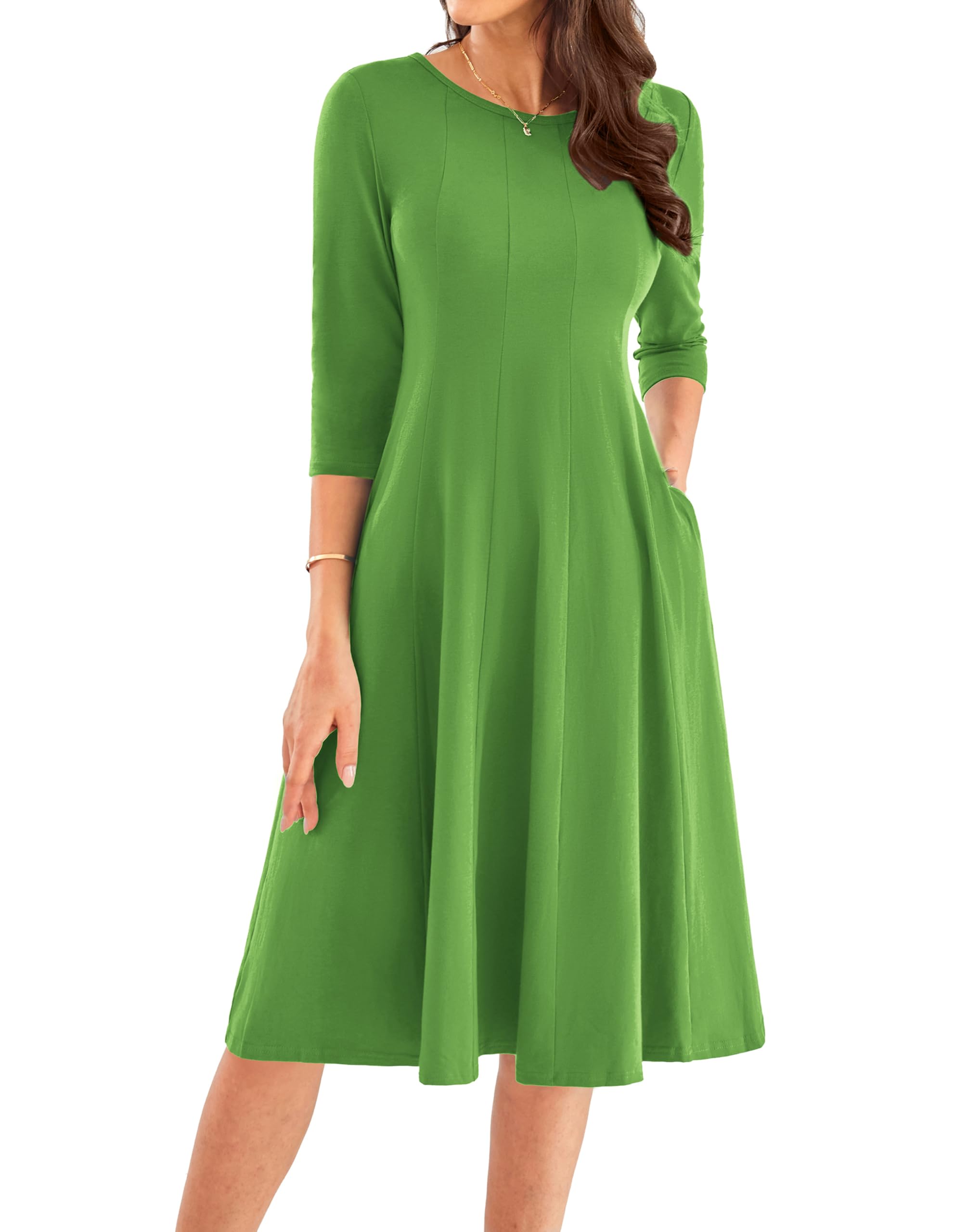 Foto 1 | Vestido Casual Grace Karin 2025 Primavera Verano Otoño Manga 3/4 - Venta Internacional.