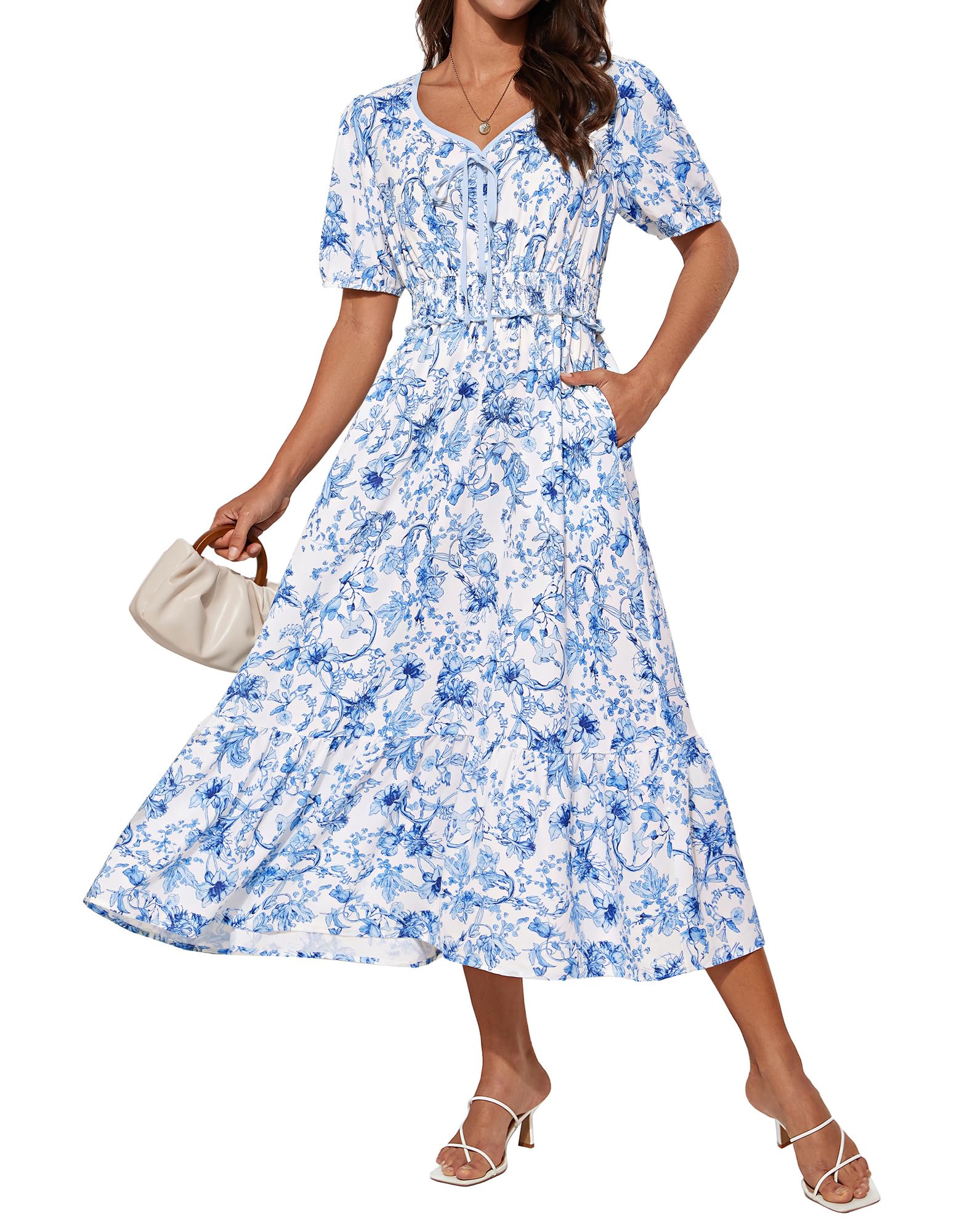 Vestido Grace Karin Con Estampado Floral, Bohemio, Playa, Invitada A Una Boda Para Mujer - Venta Internacional.
