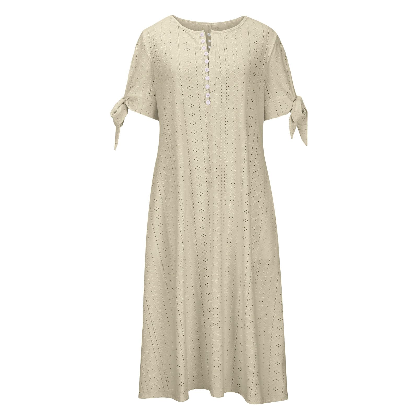 Foto 5 pulgar | Vestido De Verano Genérico Con Hombros Descubiertos Y Cuello En V 2025 - Venta Internacional.