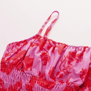 Foto 6 | Vestido De Verano Grace Karin 2025, Casual, Sin Mangas, Fruncido, Escalonado - Venta Internacional.