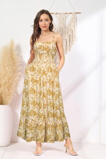Foto 2 | Vestido De Verano Grace Karin Con Tirantes Finos Y Estampado Floral - Venta Internacional.