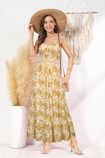 Foto 3 | Vestido De Verano Grace Karin Con Tirantes Finos Y Estampado Floral - Venta Internacional.