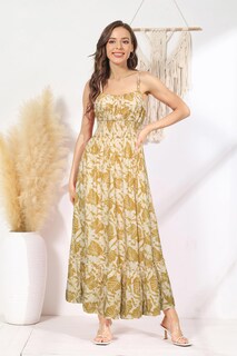 Foto 5 | Vestido De Verano Grace Karin Con Tirantes Finos Y Estampado Floral - Venta Internacional.