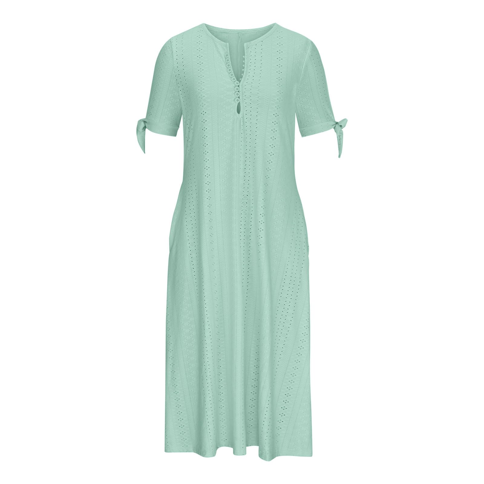 Foto 5 pulgar | Vestido De Verano Genérico Con Hombros Descubiertos Y Cuello En V 2025 - Venta Internacional.