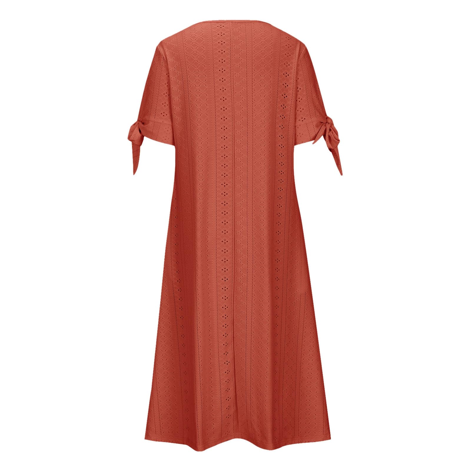 Foto 6 pulgar | Vestido De Verano Genérico Con Hombros Descubiertos Y Cuello En V 2025 - Venta Internacional.