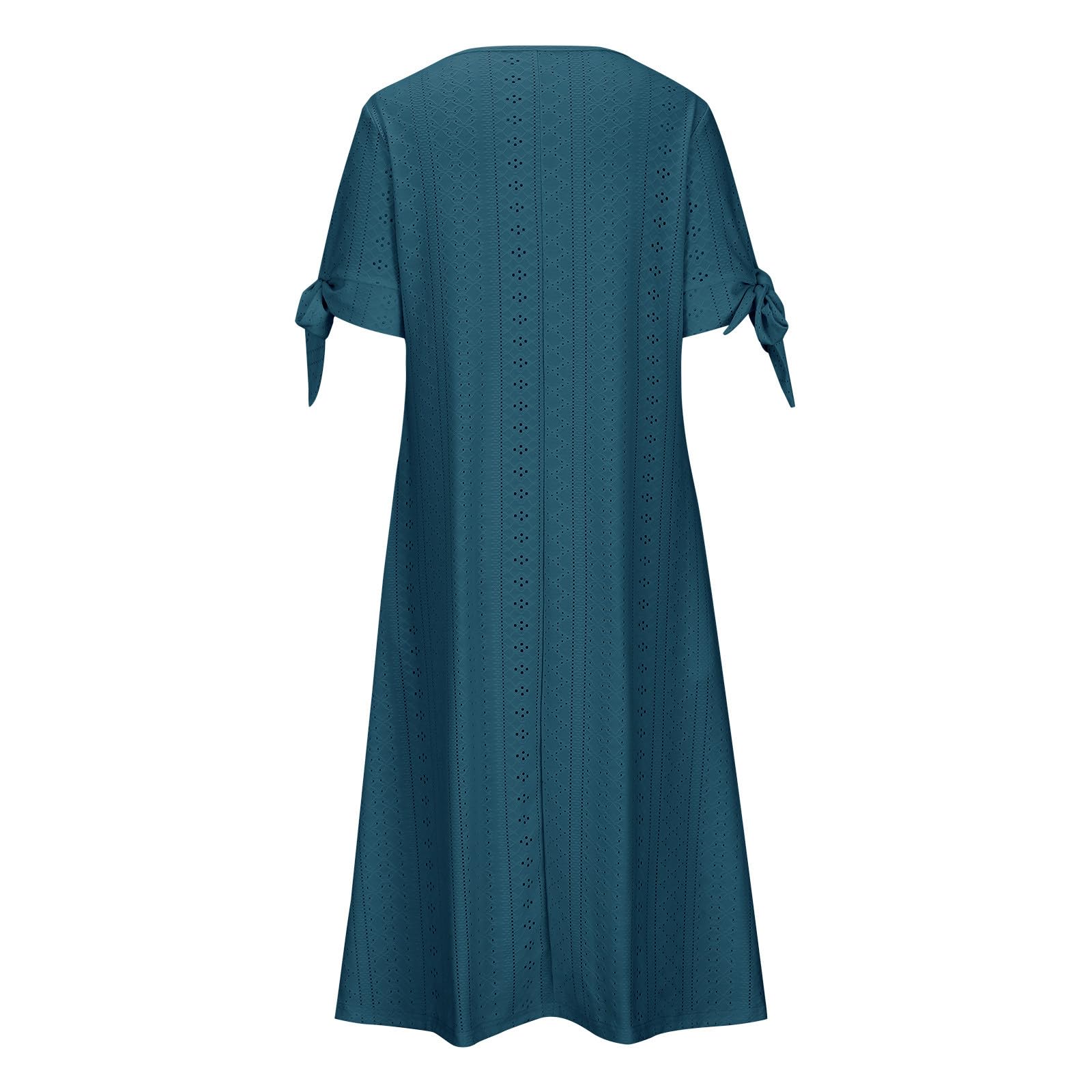 Foto 6 pulgar | Vestido De Verano Genérico Con Hombros Descubiertos Y Cuello En V 2025 - Venta Internacional.